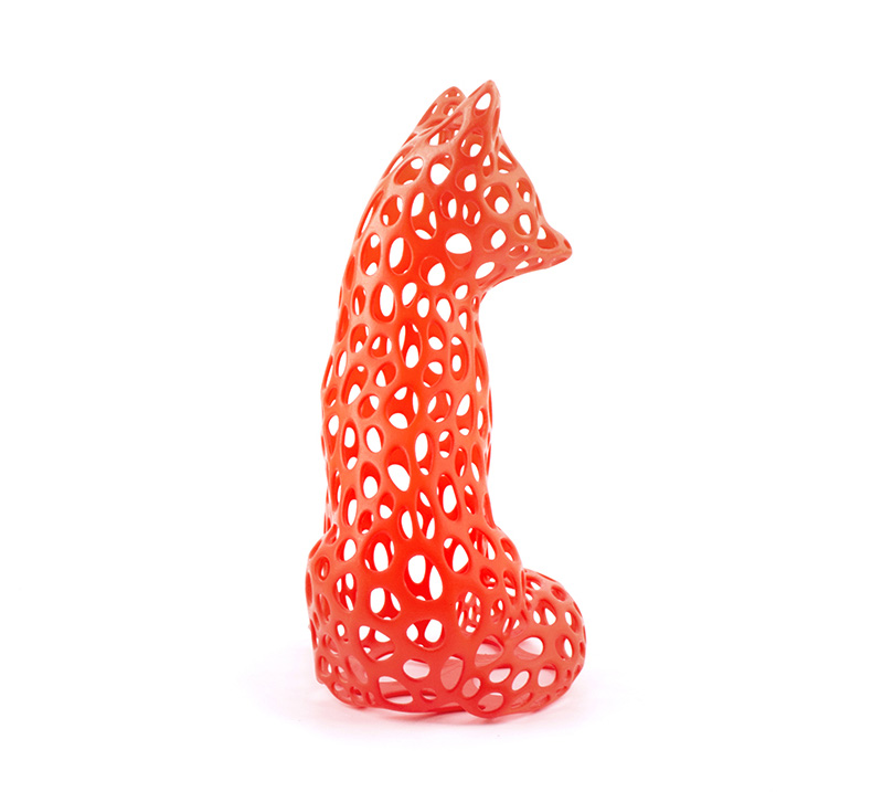 3D打印手板制作案例-猫型工艺品模型